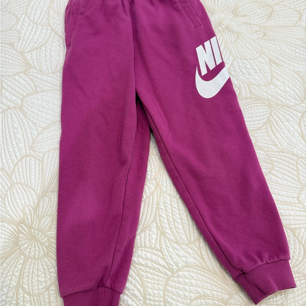 Nike Kids Magenta Joggers